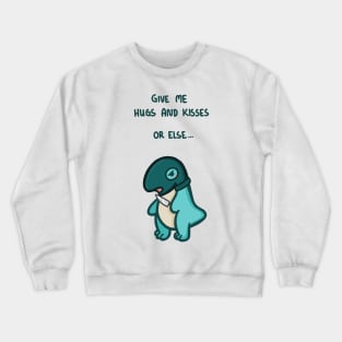 Love Robbery, T-Rex, Dino, Dinosaur Crewneck Sweatshirt